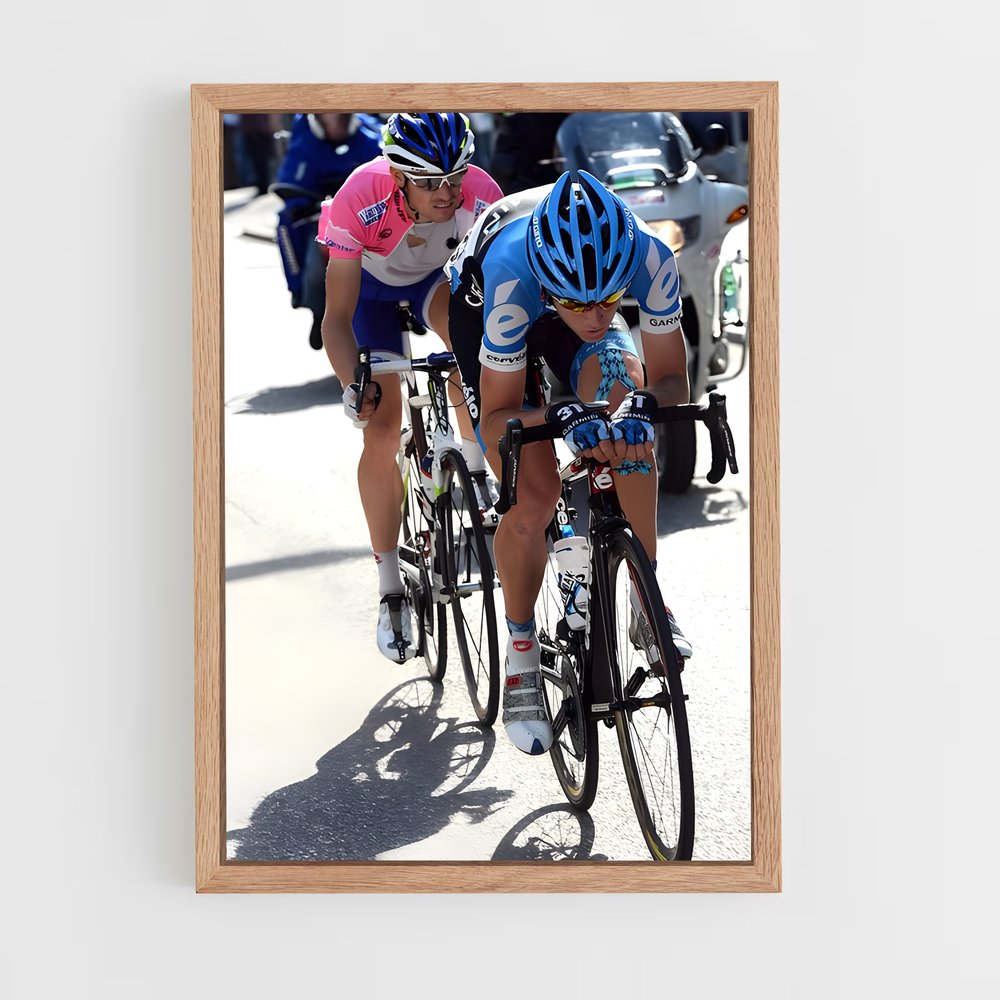 Poster Pédale en Liberté – affiche Cyclisme (vue 4)
